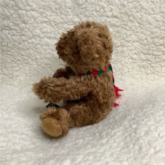 Russ Berrie Bears in Love w Red & Green Scarf Plush Stuffed Animal Toy - Picture 4 of 6